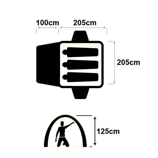Σκηνή Oztrail Genesis II 3V | www.lightgear.gr