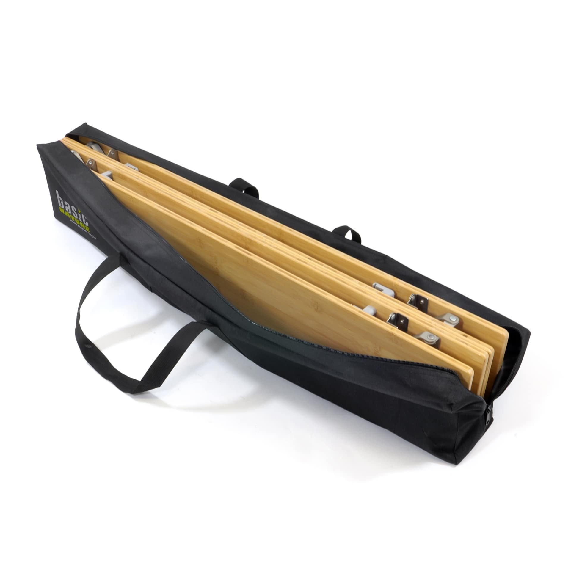 Πτυσσόμερο Τραπέζι Camping Basic Nature Bamboo 100x65cm | www.lightgear.gr