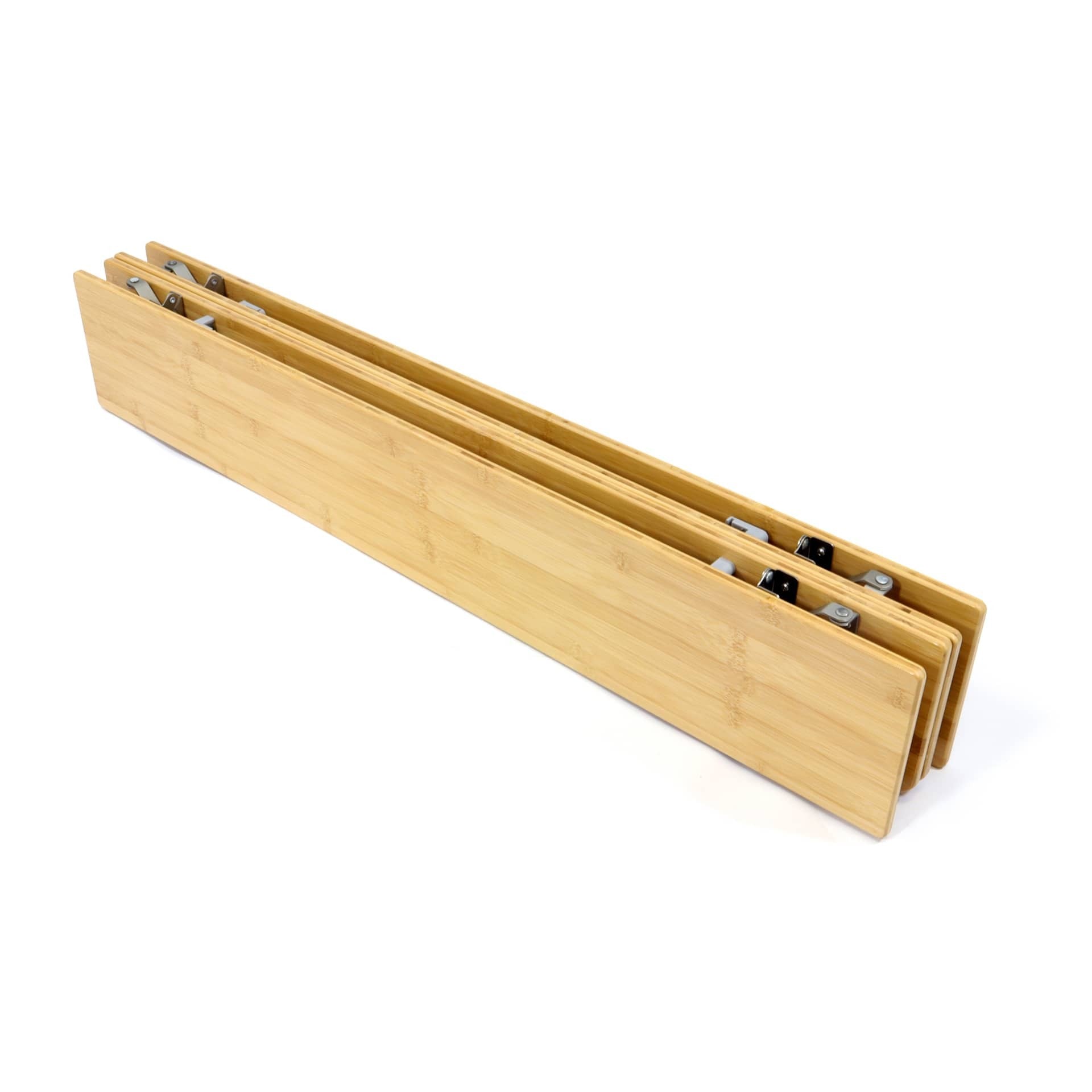 Πτυσσόμερο Τραπέζι Camping Basic Nature Bamboo 100x65cm | www.lightgear.gr