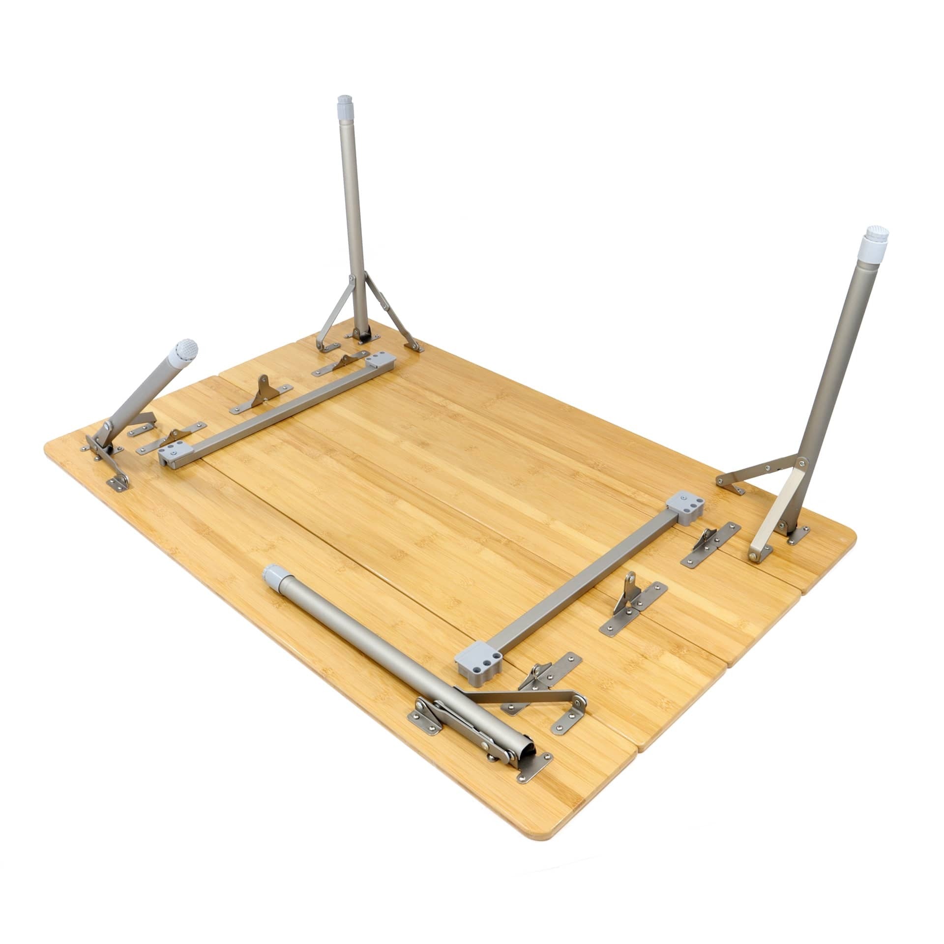 Πτυσσόμερο Τραπέζι Camping Basic Nature Bamboo 100x65cm | www.lightgear.gr