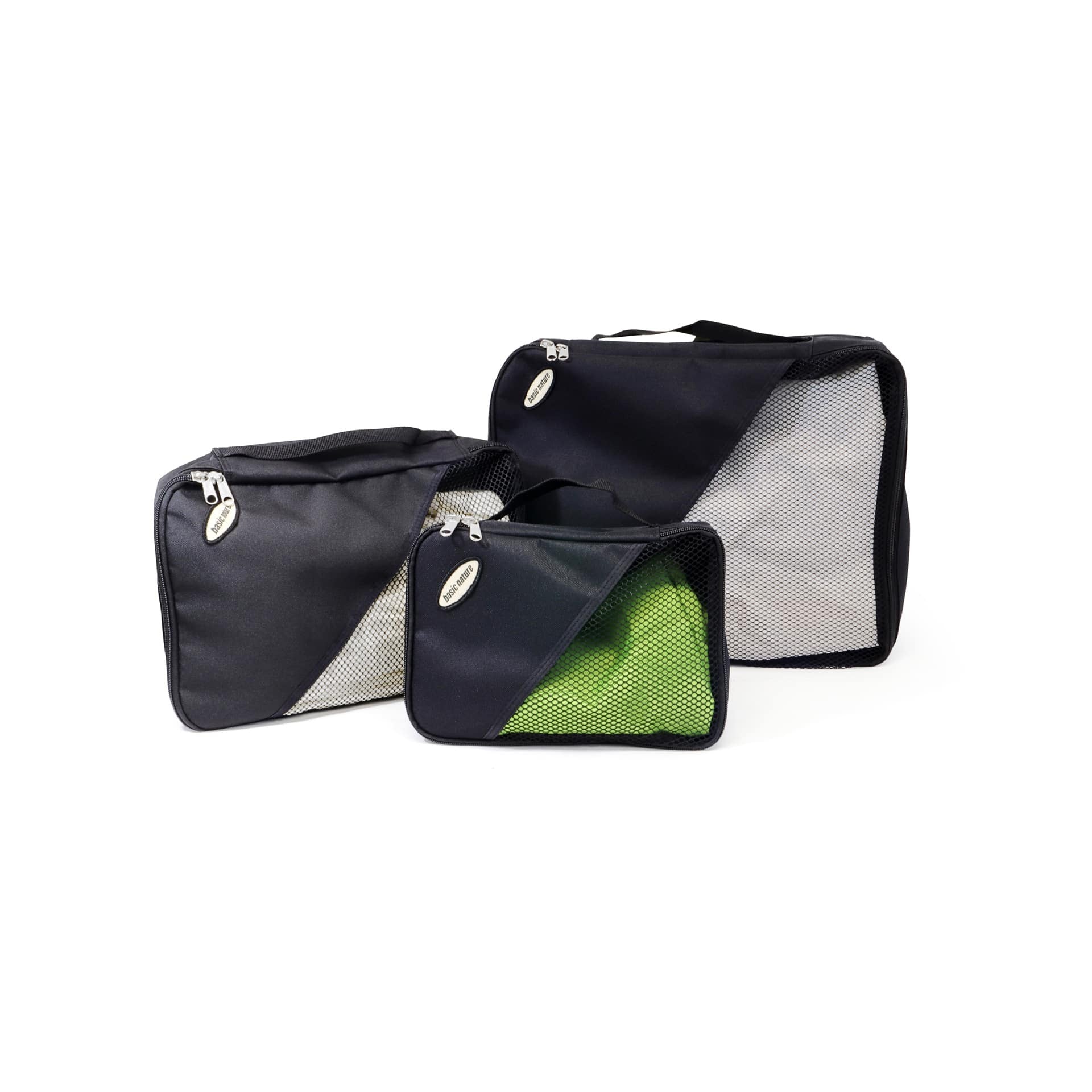 Σετ Διχτυωτών Θηκών Basic Nature Cordura M Μαύρο | www.lightgear.gr