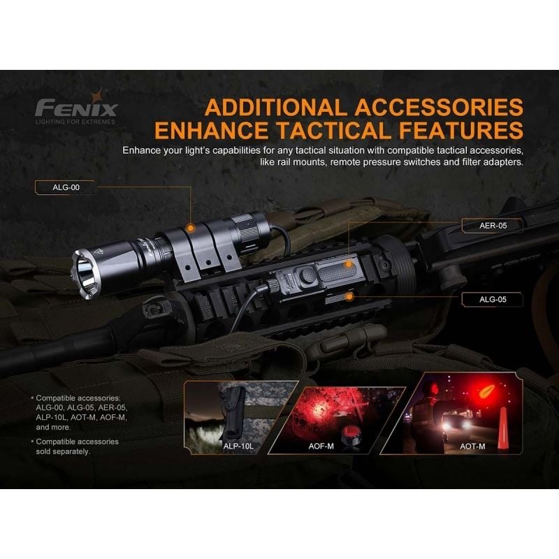 Επαναφορτιζόμενος Φακός Led Fenix TK16 V2.0 | www.lightgear.gr
