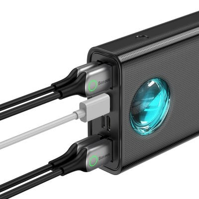 Powerbank Baseus Amblight Overseas 30000mAh 65W | www.lightgear.gr