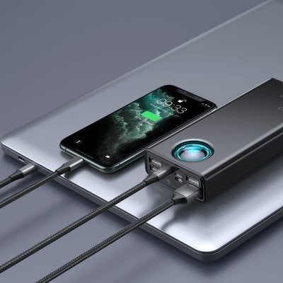 Powerbank Baseus Amblight Overseas 30000mAh 65W | www.lightgear.gr