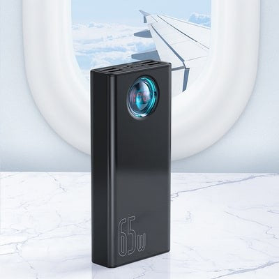 Powerbank Baseus Amblight Overseas 30000mAh 65W | www.lightgear.gr