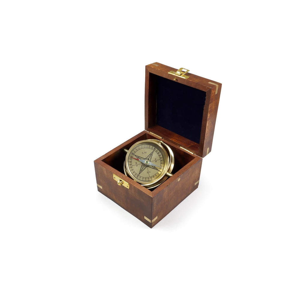 Μπρούτζινη Πυξίδα Origin Outdoors Classic Desk Compass | www.lightgear.gr