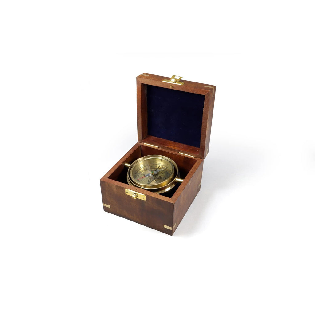 Μπρούτζινη Πυξίδα Origin Outdoors Classic Desk Compass | www.lightgear.gr