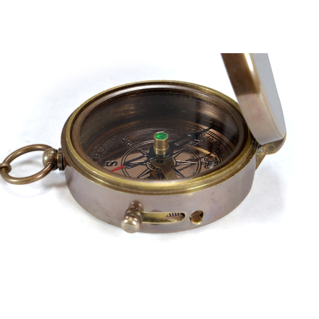 Μπρούτζινη Πυξίδα Origin Outdoors Classic Pocket Compass | www.lightgear.gr