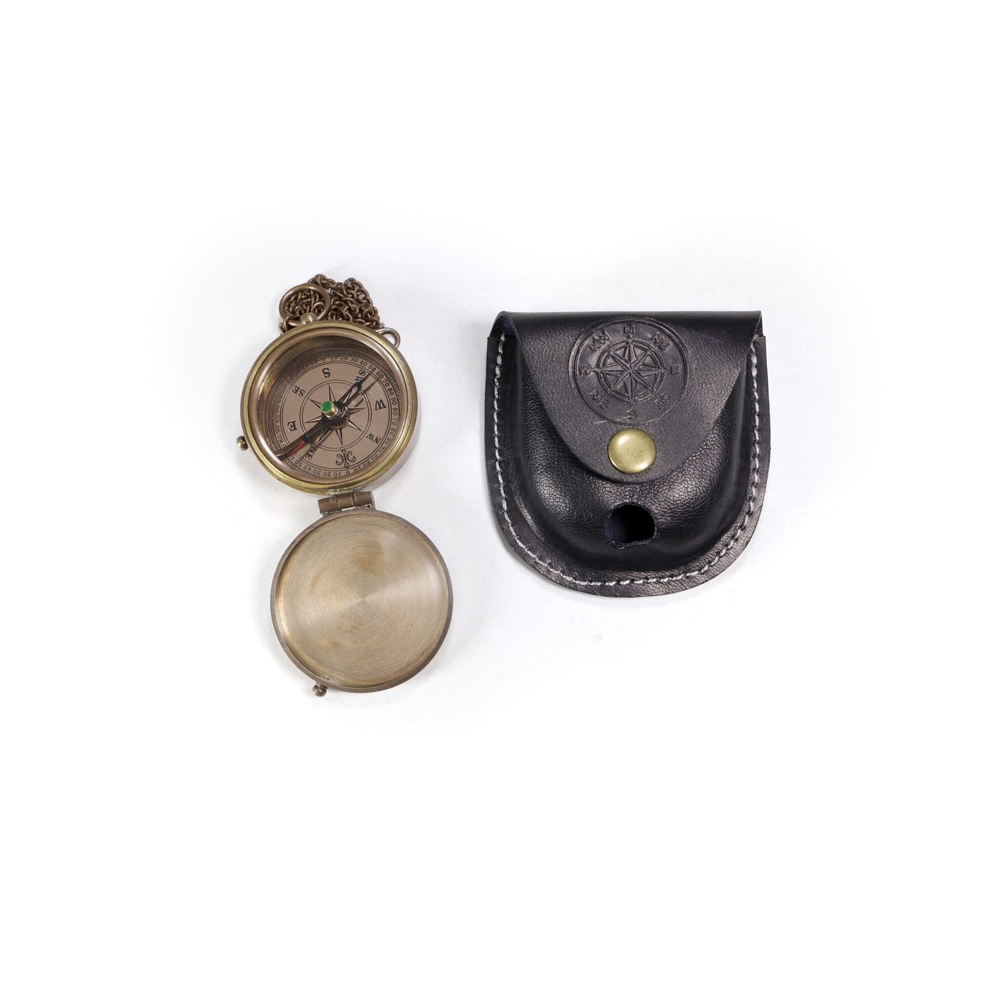 Μπρούτζινη Πυξίδα Origin Outdoors Classic Pocket Compass | www.lightgear.gr