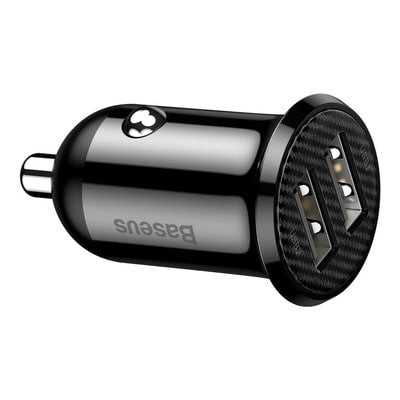 Φορτιστής Αυτοκινήτου Baseus Grain Pro Charger 2x USB 4.8 A | www.lightgear.gr