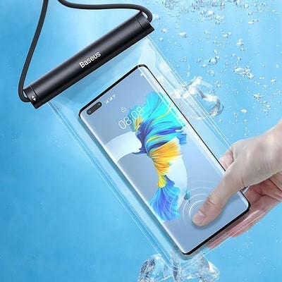 Αδιάβροχη Θήκη Τηλεφώνου Baseus AquaGlide BS-PC030 7,2" | www.lightgear.gr