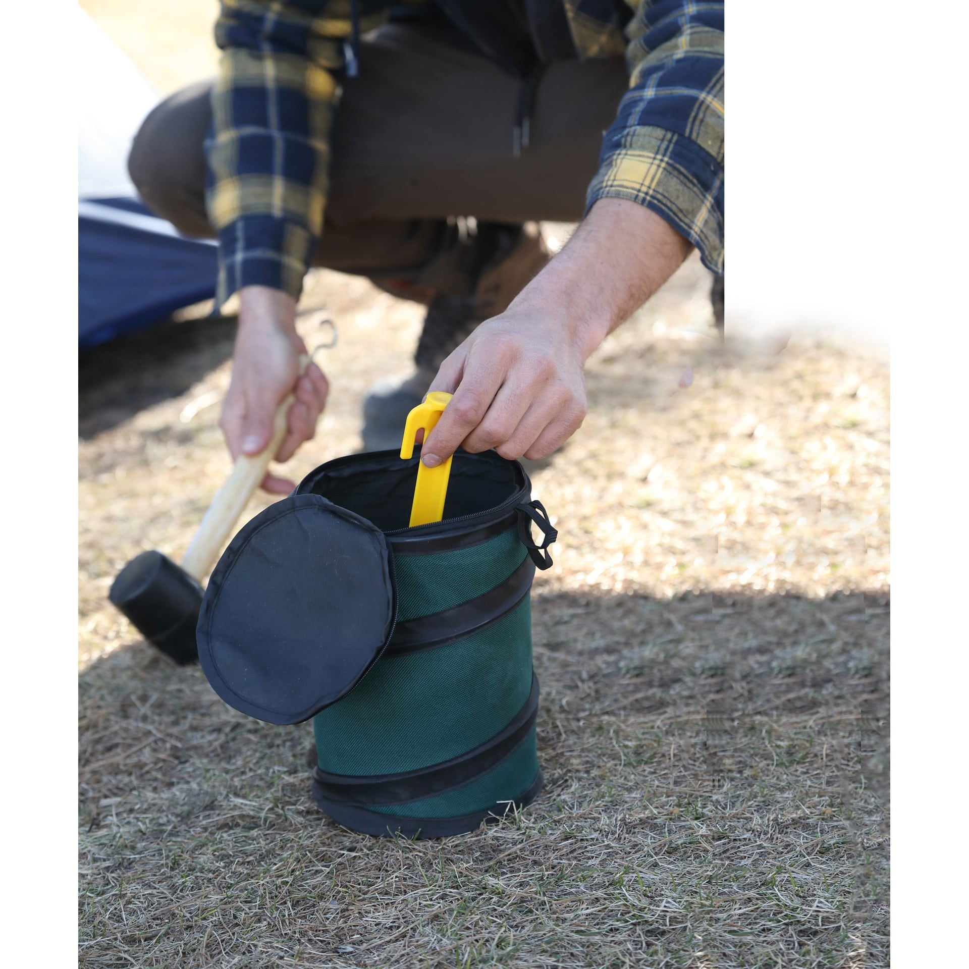 Πτυσσόμενος Κουβάς Pop-Up 3,3lt | www.lightgear.gr