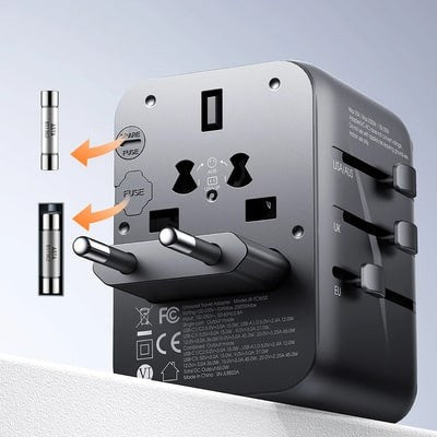 Αντάπτορας Ταξιδιού Joyroom JR-TCW02 65W | www.lightgear.gr