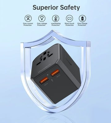 Αντάπτορας Ταξιδιού Choetech PD6041 30W Fast Charger | www.lightgear.gr