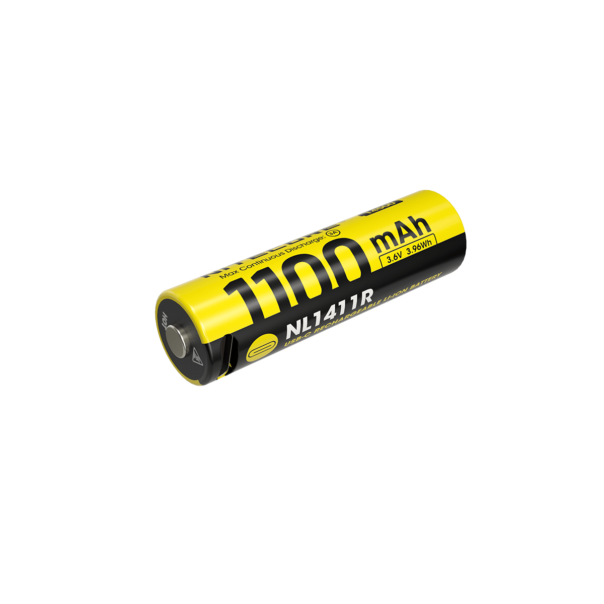 Επαναφορτιζόμενη Μπαταρία Nitecore NL1411R 1100mAh 3,6V | www.lightgear.gr