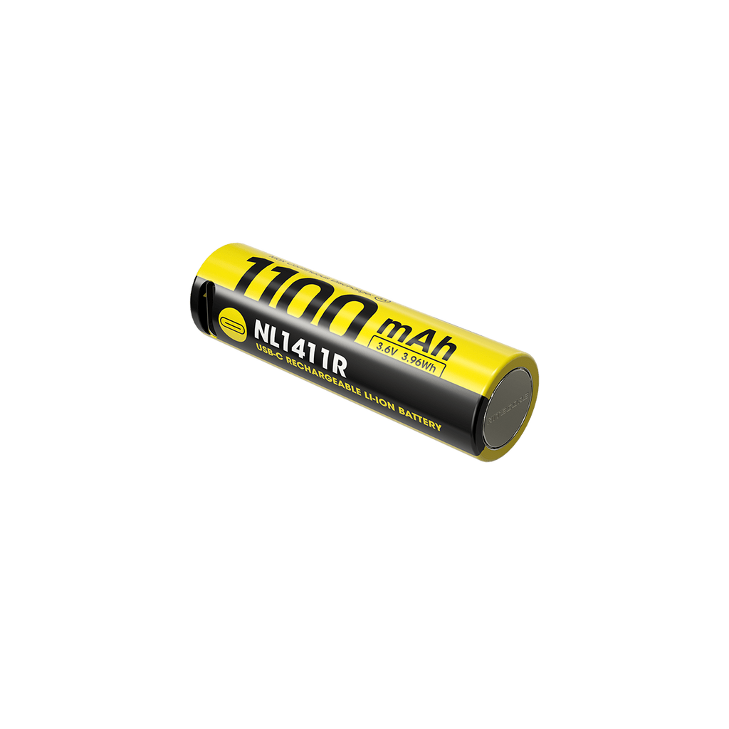 Επαναφορτιζόμενη Μπαταρία Nitecore NL1411R 1100mAh 3,6V | www.lightgear.gr