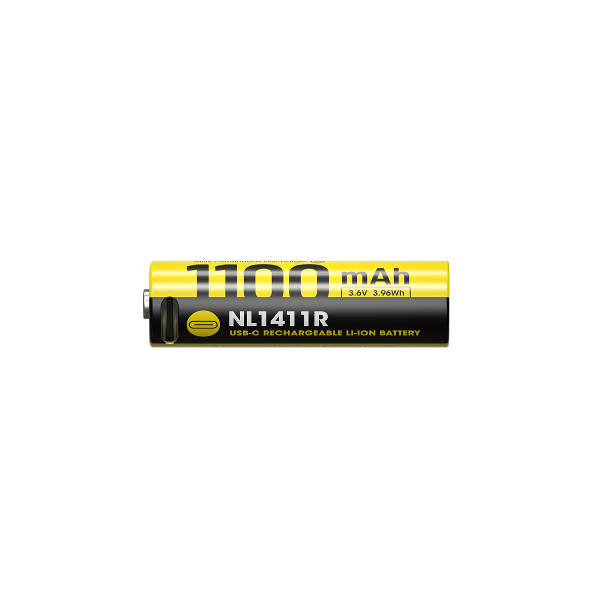 Επαναφορτιζόμενη Μπαταρία Nitecore NL1411R 1100mAh 3,6V | www.lightgear.gr