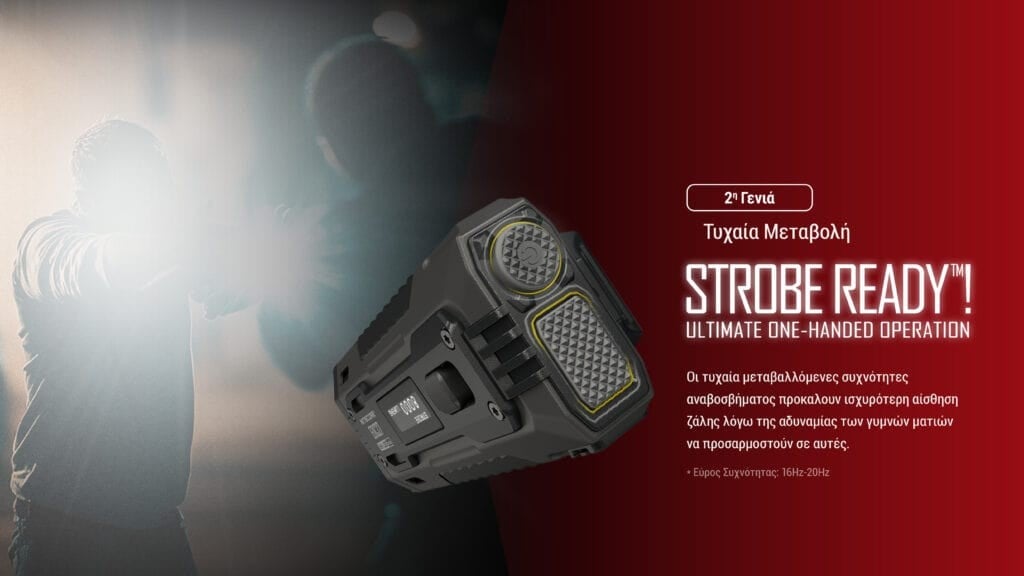 Επαναφορτιζόμενος Φακός Nitecore EDC37 | www.lightgear.gr