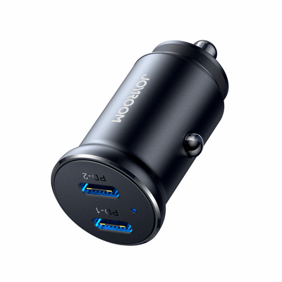 Φορτιστής Αυτοκινήτου Joyroom 30W 2x USB-C (JR-CCN06) | www.lightgear.gr