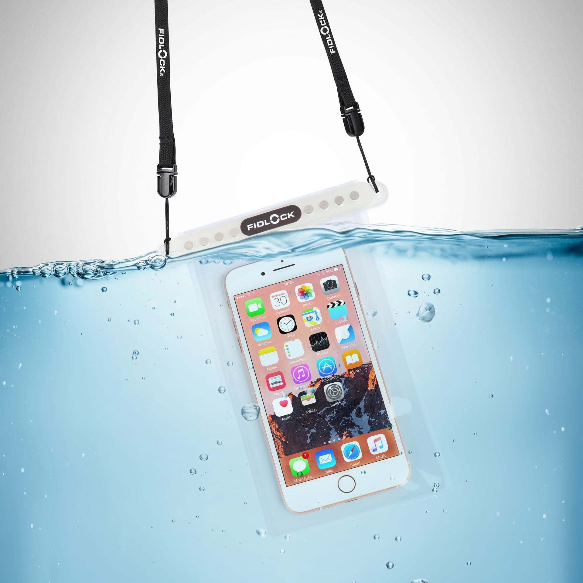 Αδιάβροχο Σακουλάκι Fidlock Medium Διαφανές | www.lightgear.gr