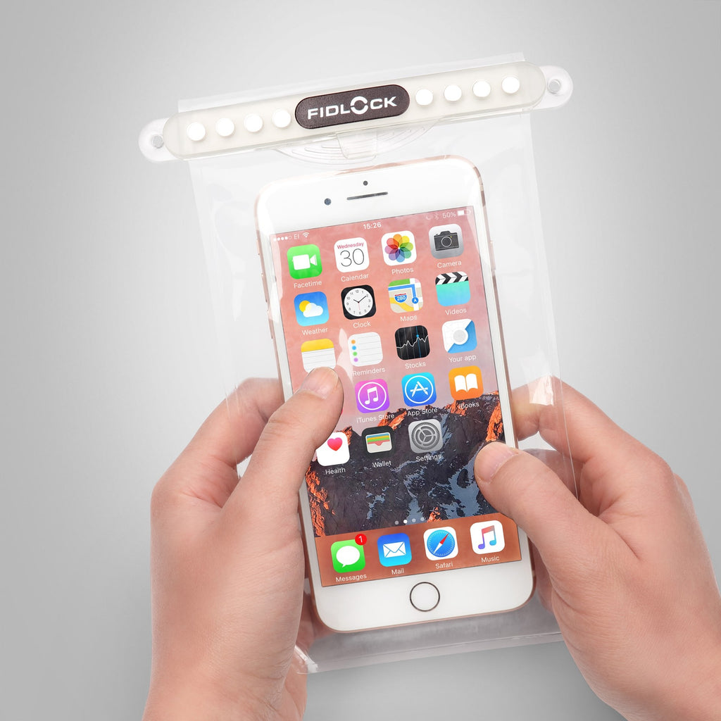 Αδιάβροχο Σακουλάκι Fidlock Medium Διαφανές | www.lightgear.gr