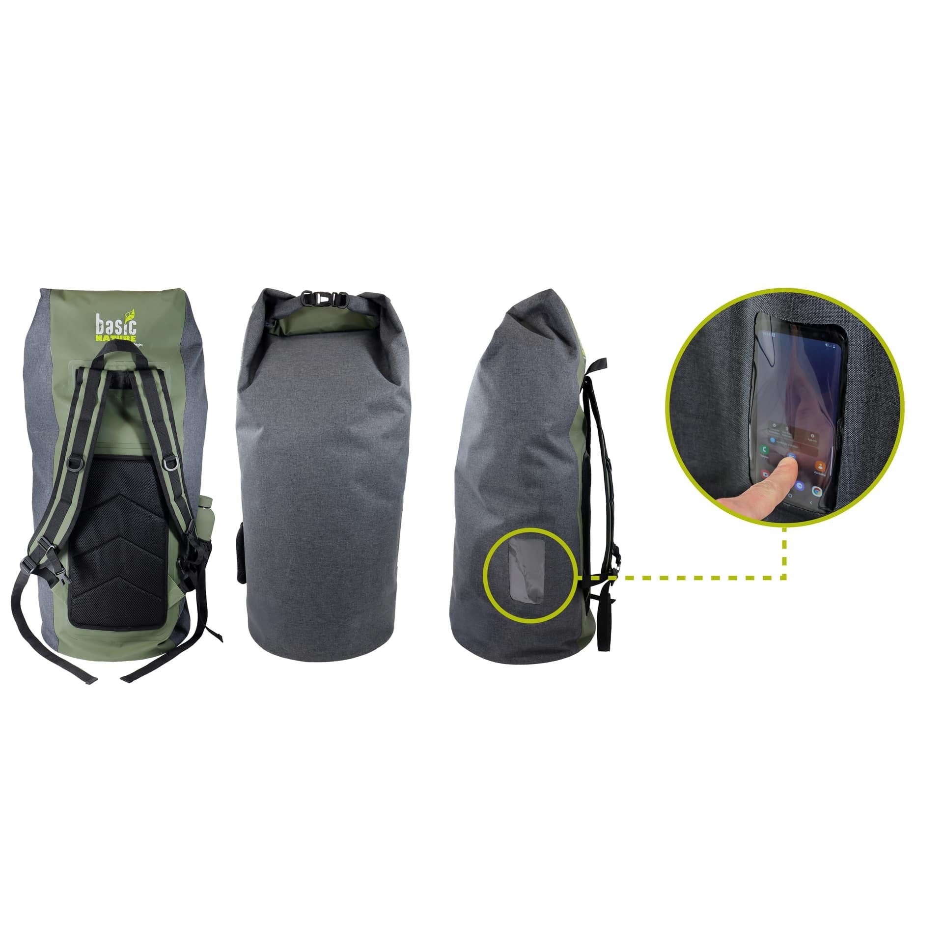 Αδιάβροχο Σακίδιο Basic Nature PE-S 900/600 90lt | www.lightgear.gr