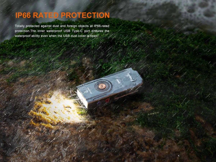Επαναφορτιζόμενος Φακός Led Fenix E06R | www.lightgear.gr