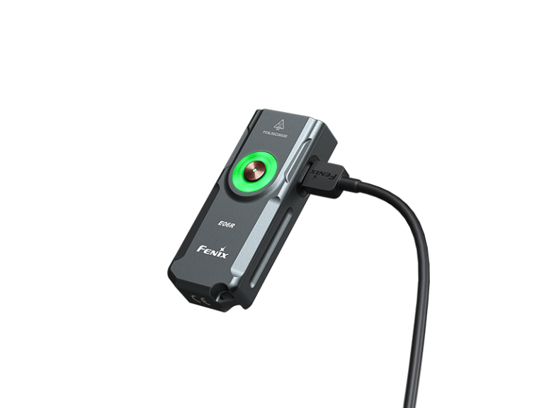 Επαναφορτιζόμενος Φακός Led Fenix E06R | www.lightgear.gr