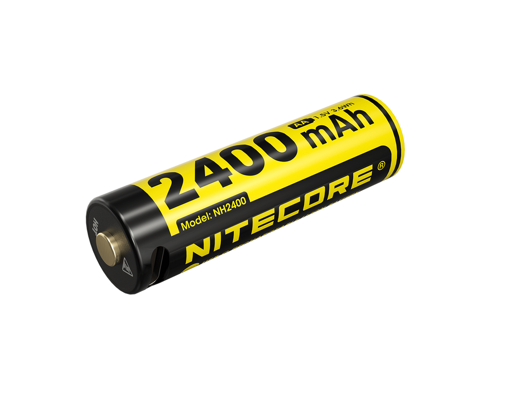 Επαναφορτιζόμενη Μπαταρία Nitecore NH2400 2400Ah 1.5V 4Τεμ | www.lightgear.gr
