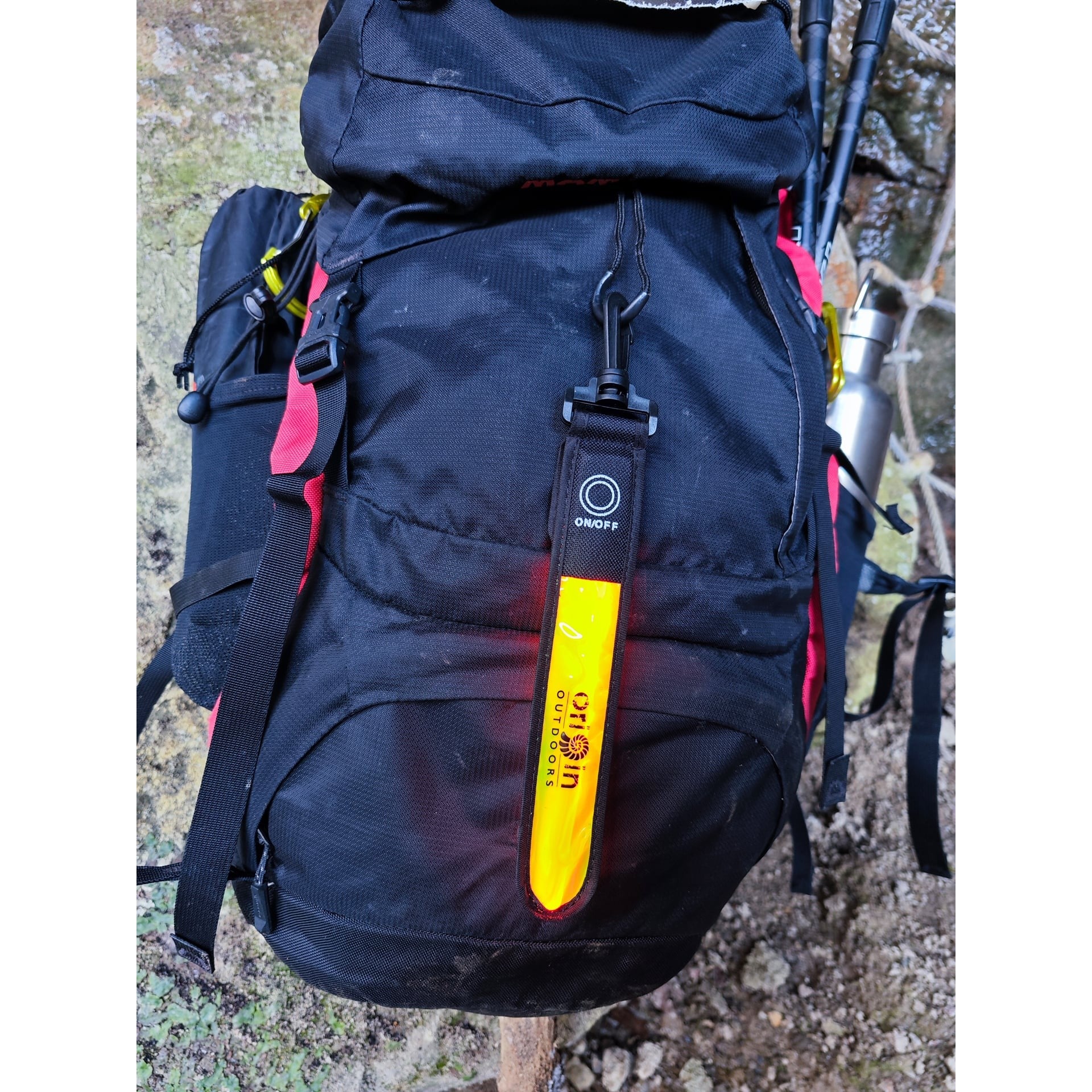 Ανακλαστικό Μπρελόκ LED Origin Outdoors Πράσινο | www.lightgear.gr
