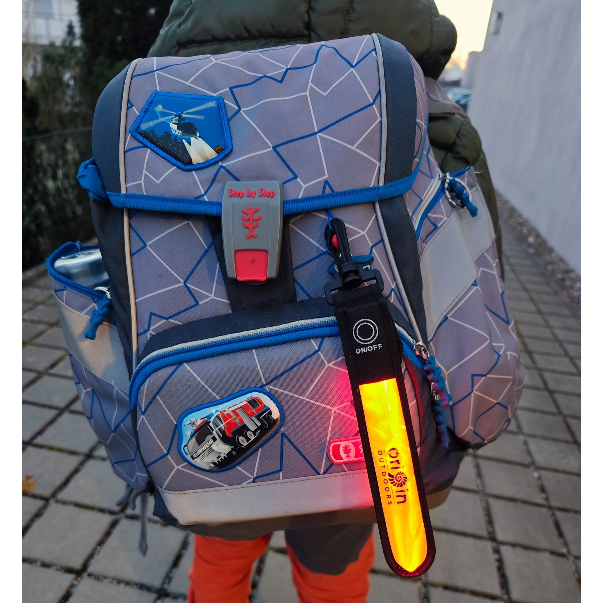 Ανακλαστικό Μπρελόκ LED Origin Outdoors Πράσινο | www.lightgear.gr
