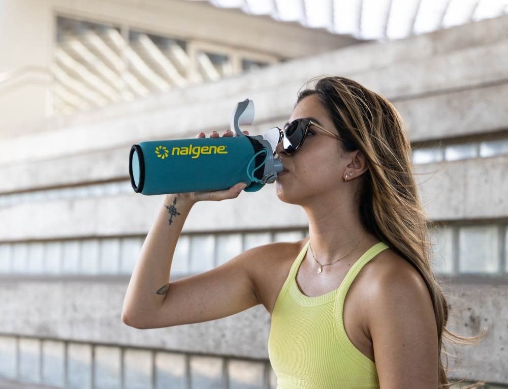 Θήκη Νεοπρενίου Nalgene Bottle OTF Τυρκουάζ | www.lightgear.gr
