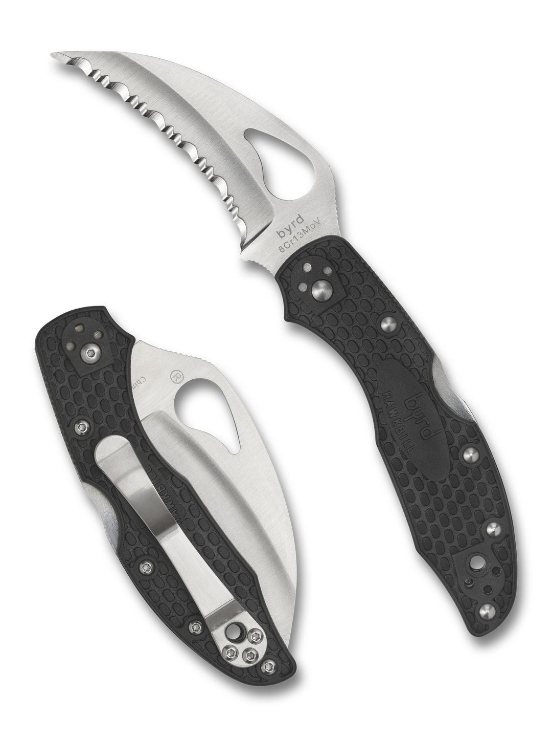 Σουγιάς Spyderco Byrd Hawkbill Serrated | www.lightgear.gr
