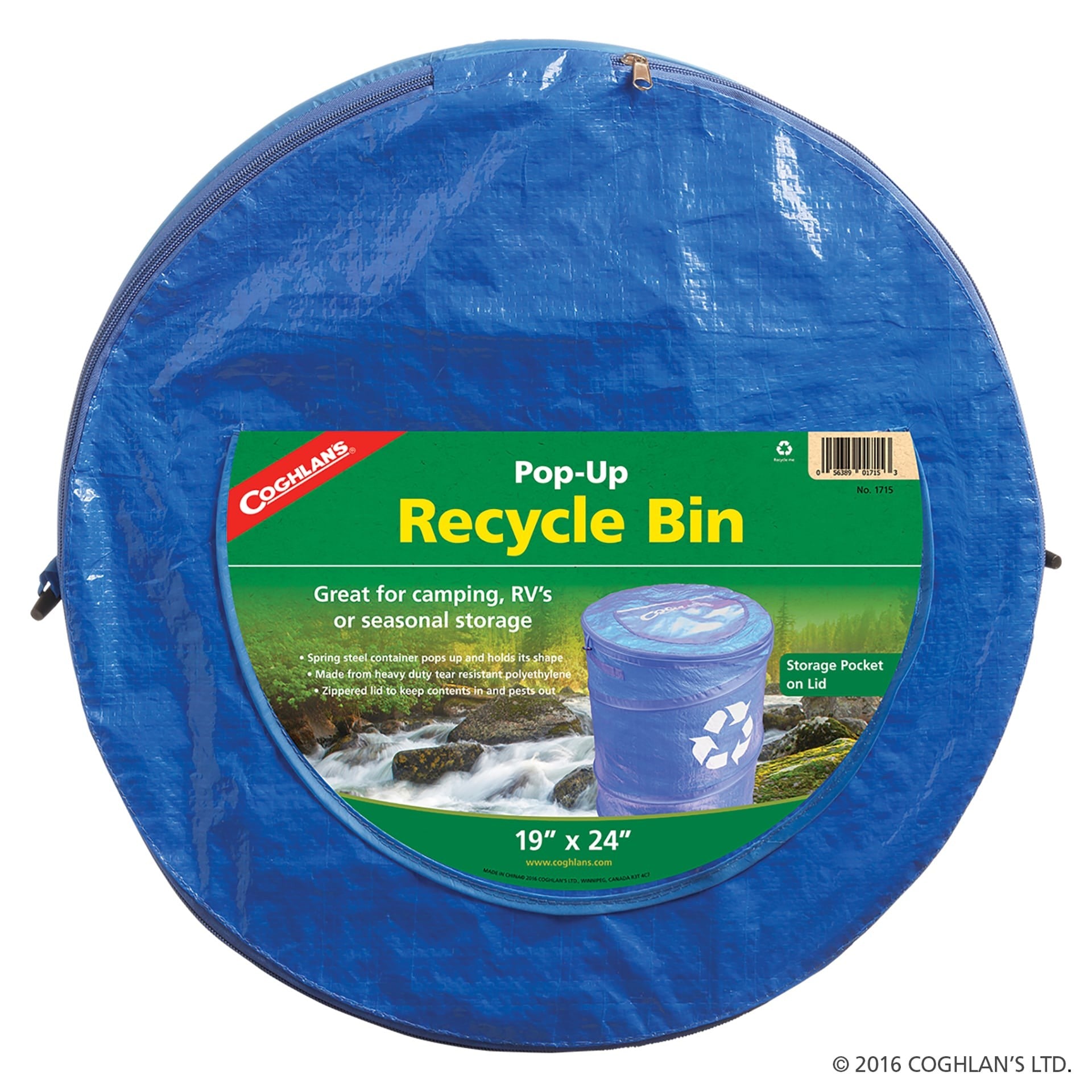 Αναδιπλούμενος Σάκος Αποθήκευσης Coghlans Pop-Up 100lt Recycle | www.lightgear.gr