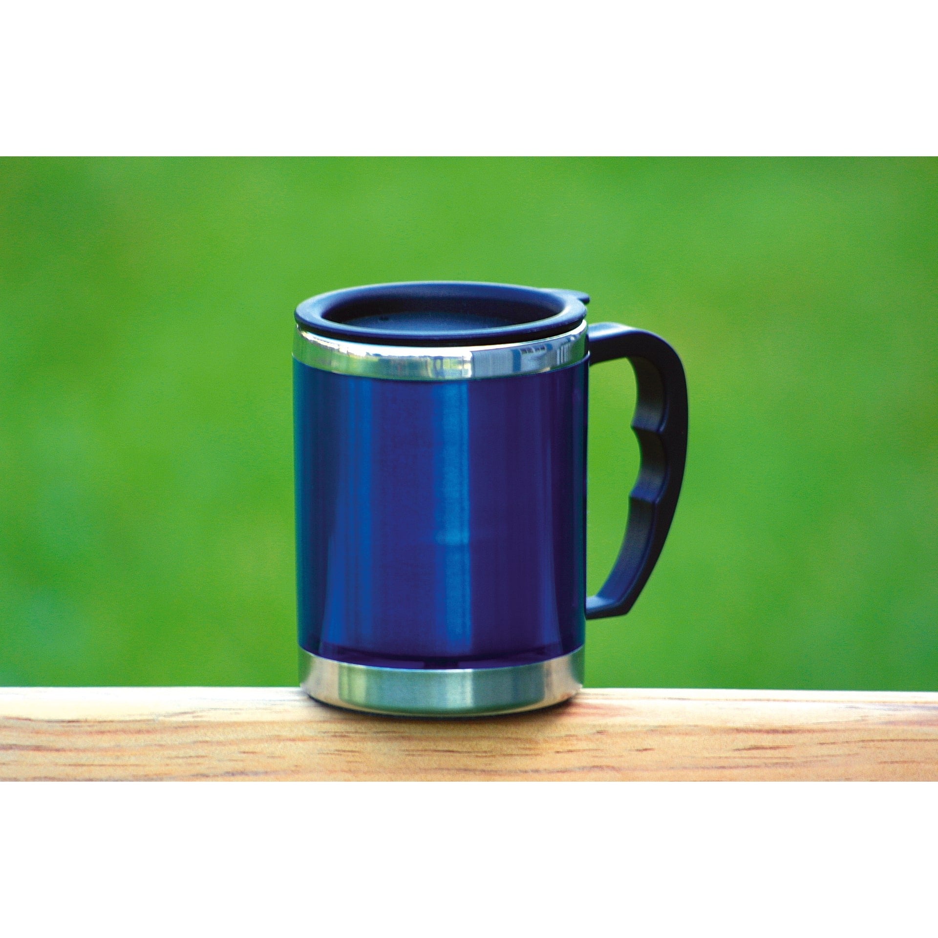 Ανοξείδωτη Κούπα Θερμός Basic Nature Mug 420ml Μπλε | www.lightgear.gr