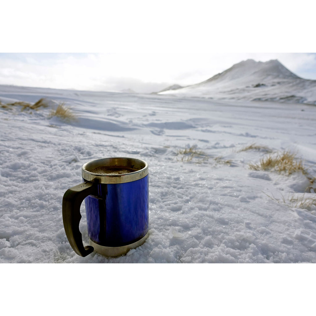 Ανοξείδωτη Κούπα Θερμός Basic Nature Mug 420ml Μπλε | www.lightgear.gr