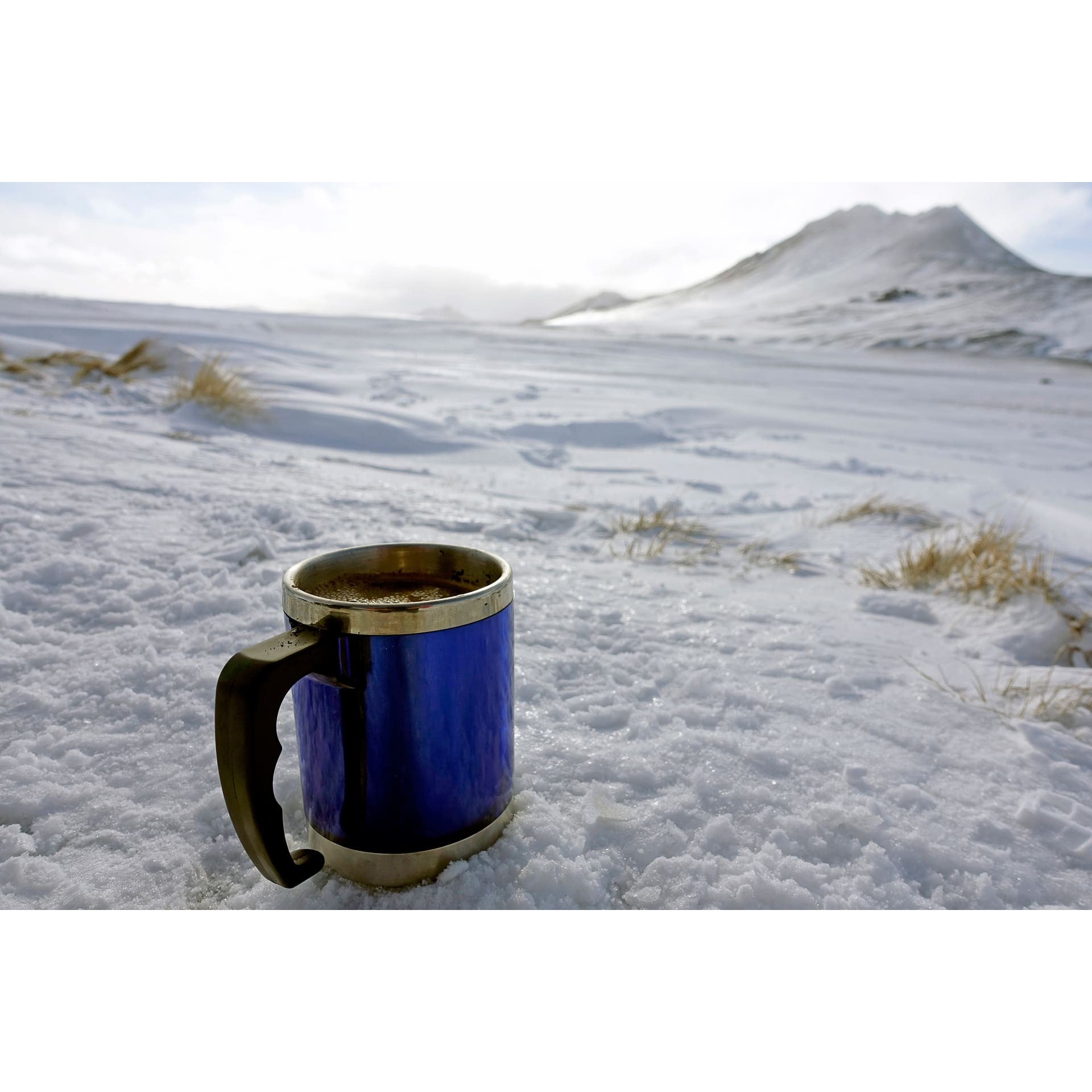 Ανοξείδωτη Κούπα Θερμός Basic Nature Mug 420ml Μπλε | www.lightgear.gr