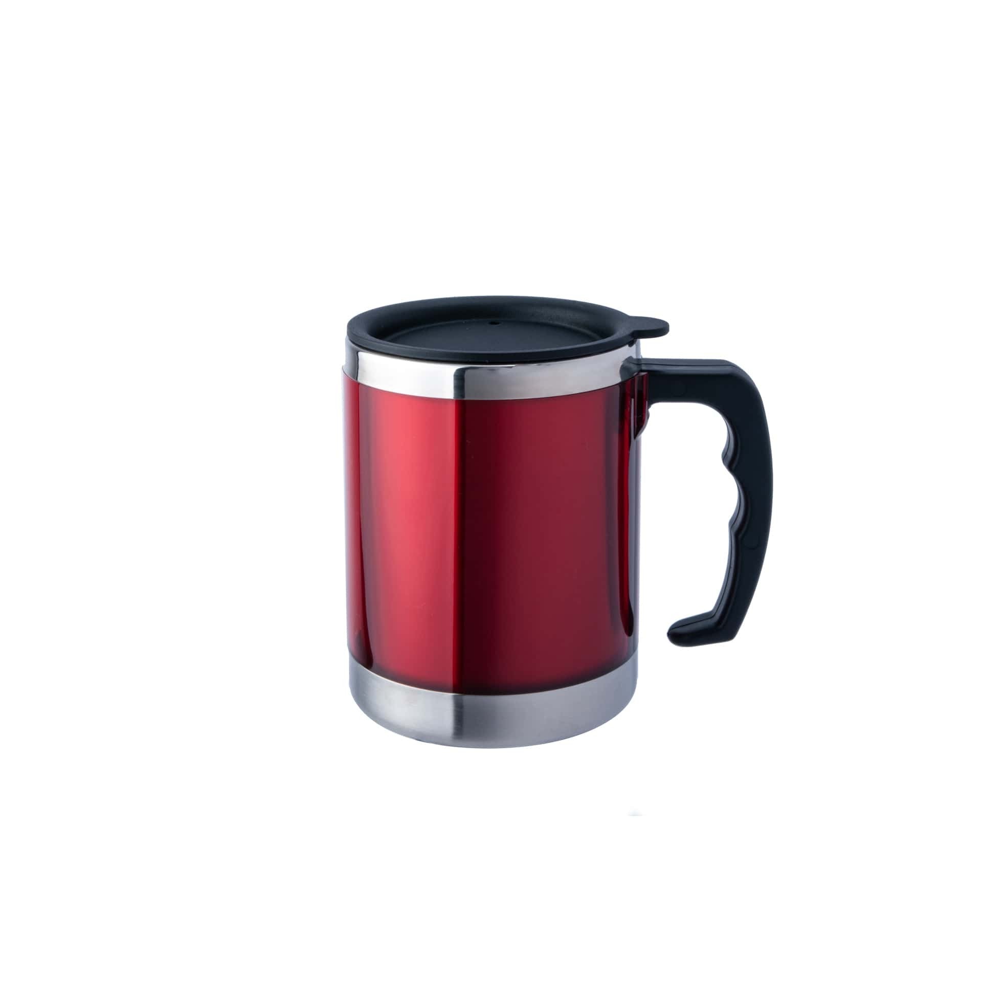 Ανοξείδωτη Κούπα Θερμός Basic Nature Mug 420ml Κόκκινο | www.lightgear.gr