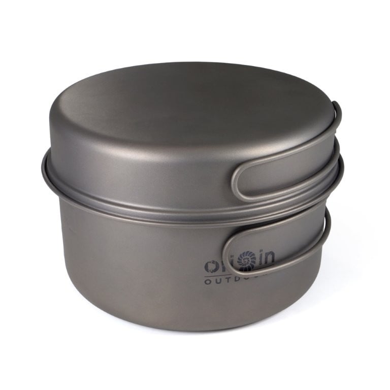 Σετ Μαγειρέματος Camping Τιτανίου Origin Outdoors 1lt | www.lightgear.gr