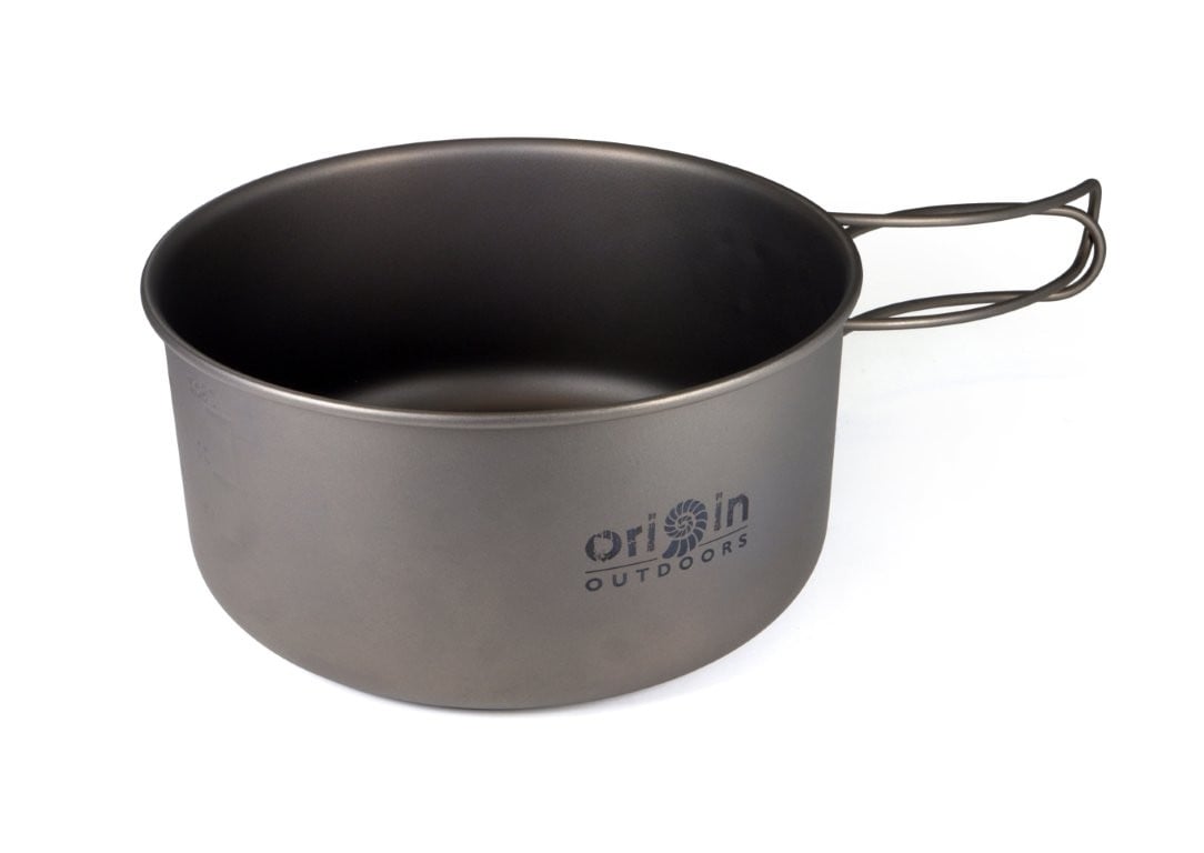 Σετ Μαγειρέματος Camping Τιτανίου Origin Outdoors 1lt | www.lightgear.gr
