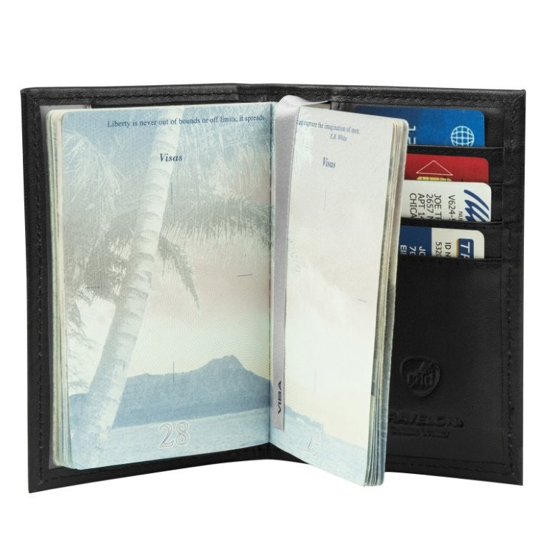 Πορτοφόλι Ασφάλειας RFID Travelon Classic Passport | www.lightgear.gr