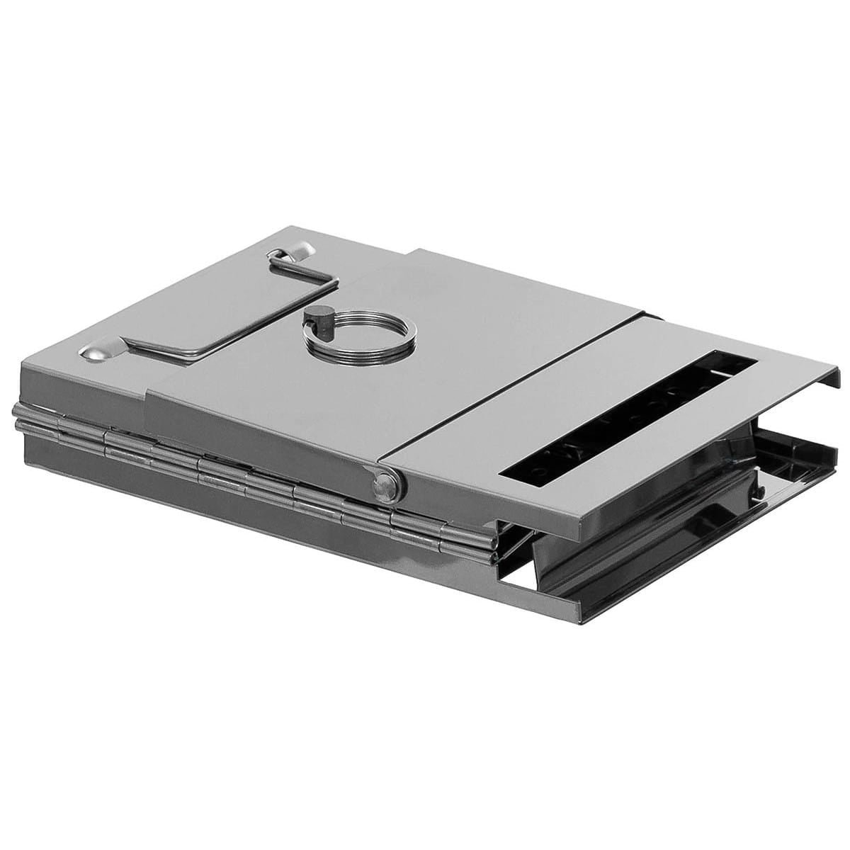 Πτυσσόμενη Εστία Mini Rocket Stove Inox Fox Outdoor | www.lightgear.gr
