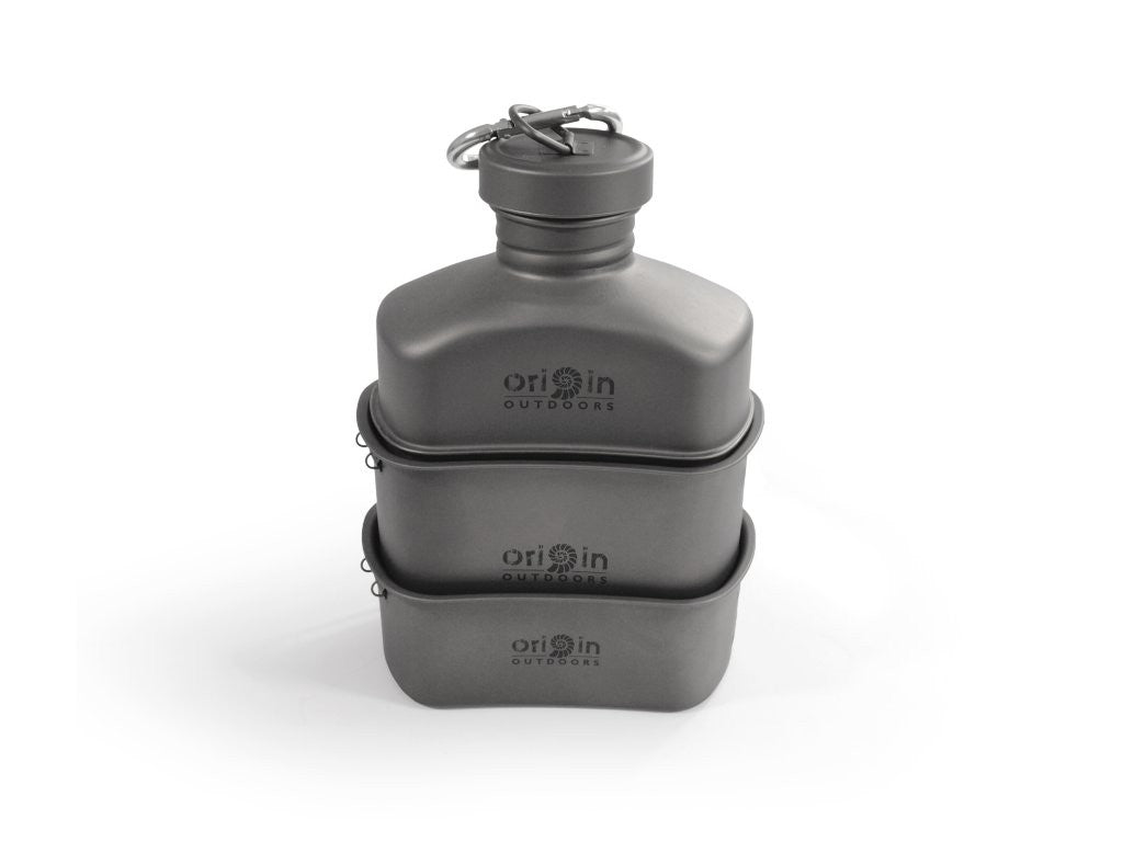 Σετ Δοχείων Φαγητού Τιτανίου Origin Outdoors 2τεμ | www.lightgear.gr