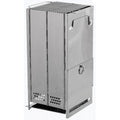 Πτυσσόμενη Εστία Μεγάλη Rocket Stove Inox Fox Outdoor | www.lightgear.gr