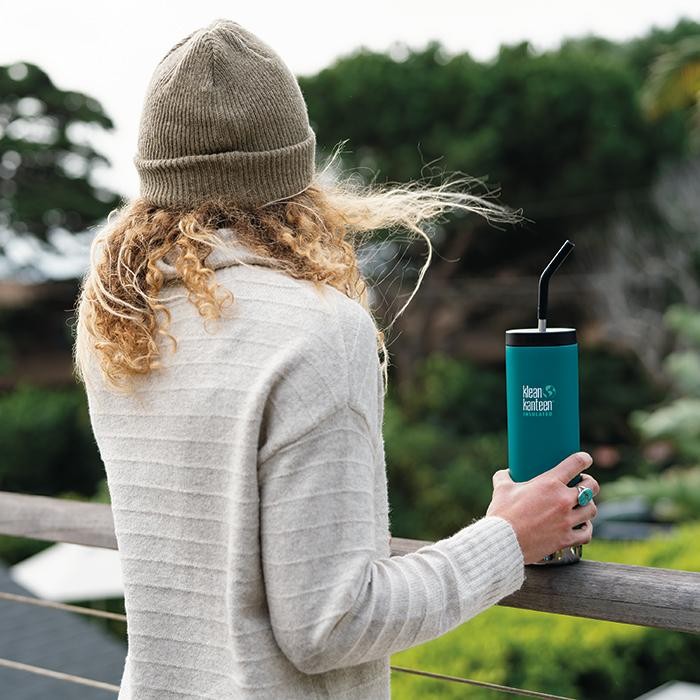 Καπάκι Klean Kanteen TKWide με Ανοξείδωτο Καλαμάκι | www.lightgear.gr