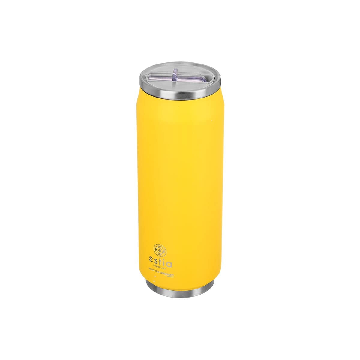Ανοξείδωτο Θερμός με Καλαμάκι Estia Save the Aegean 500ml | www.lightgear.gr