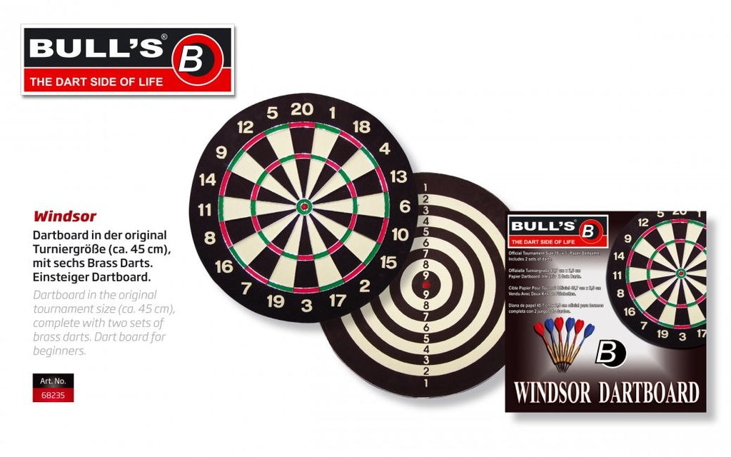 Στόχος Dart Bull's Windsor Paper Dartboard | www.lightgear.gr