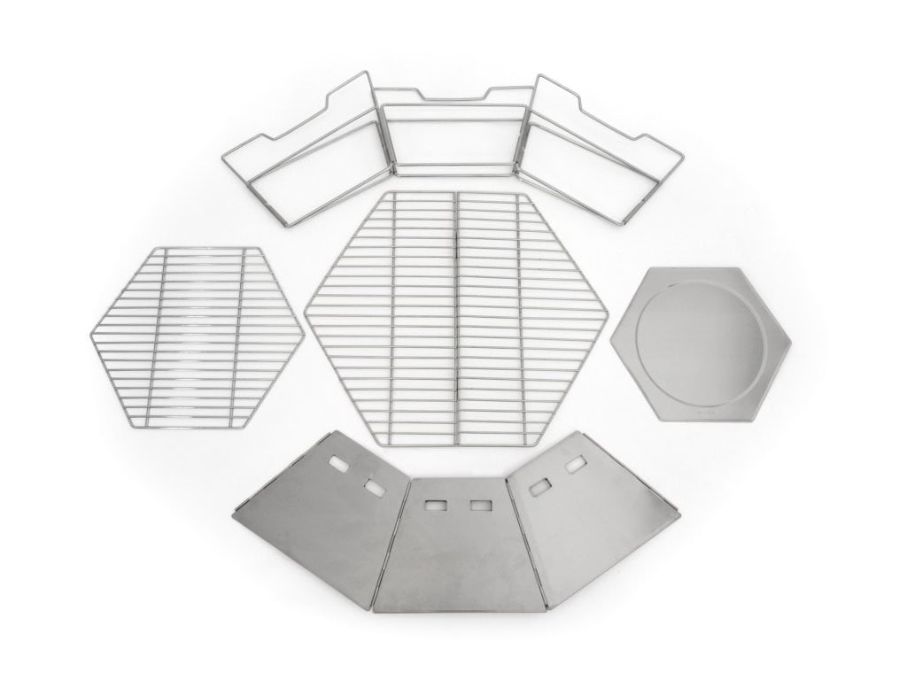 Ψησταριά Grill Origin Outdoors Fire Bowl Hexagon 40 x 45 cm | www.lightgear.gr