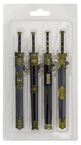 Μπρελόκ Tole10 Set 4 Swords Key-rings 16239 | www.lightgear.gr