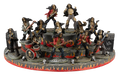 Φιγούρα Tole10 Set 12 Resin Rock Skulls+display 39706 (06244) | www.lightgear.gr